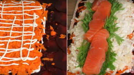 роллы шуба по-новому