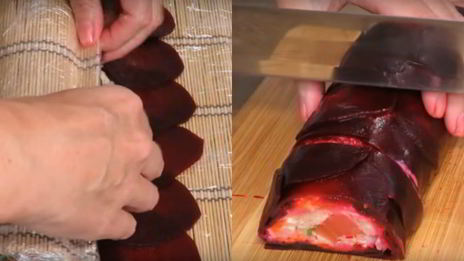 роллы шуба по-новому