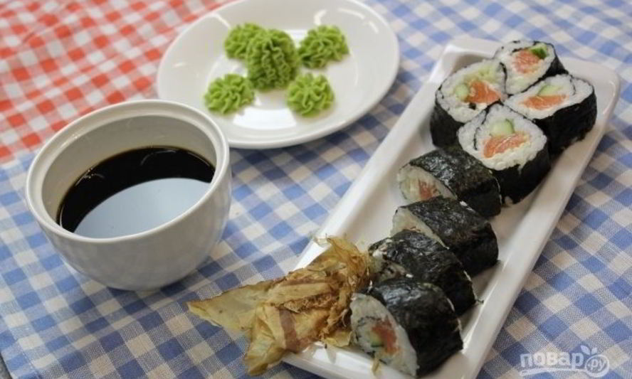 Рецепт роллы своими руками