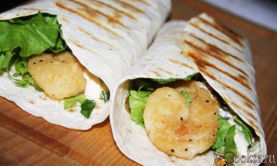 Рецепт шримп-ролл