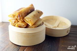 Спринг роллы с бананом