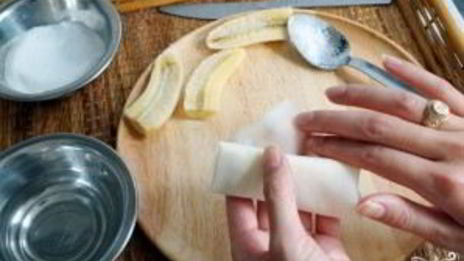 спринг роллы с бананом