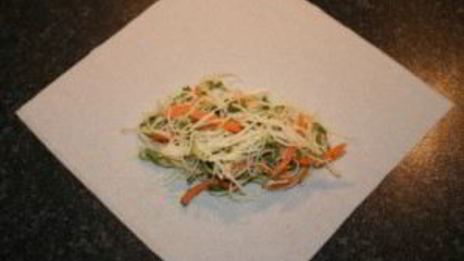 спринг роллы с овощами