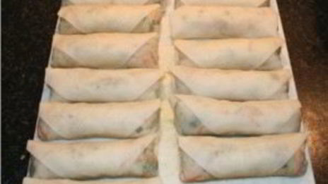 спринг роллы с овощами