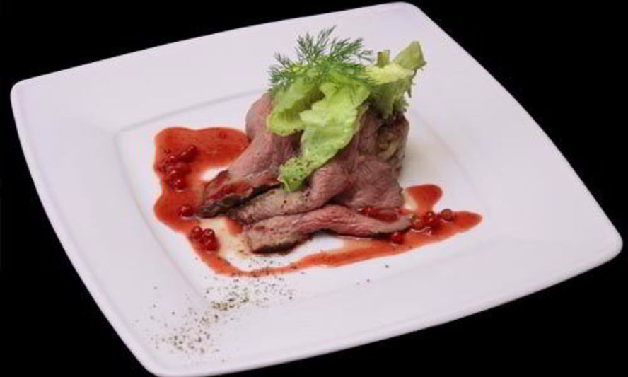 Рецепт страусштекс со спринг-роллами