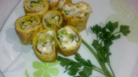 яичные роллы по-корейски