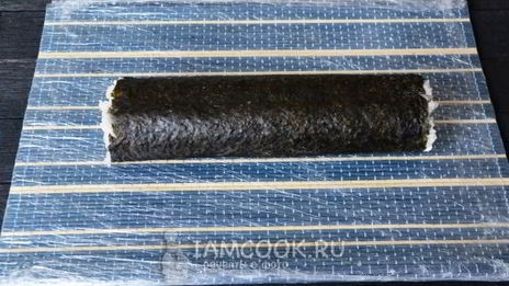 запеченные роллы с курицей