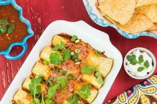 Запеченые роллы с овощами по-китайски