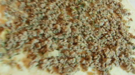 картофельный рулет с фаршем