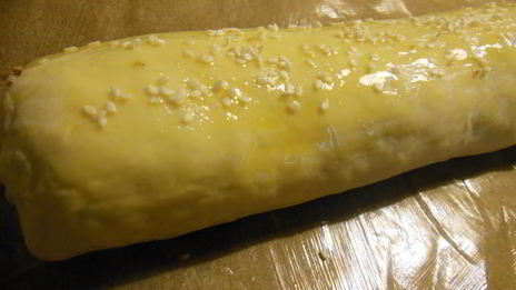 картофельный рулет с фаршем