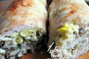 Куриный рулет