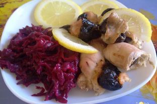 Куриные рулетики с черносливом Вкусняшки