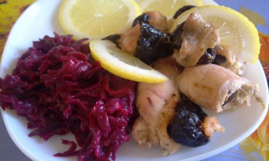 Рецепт куриные рулетики с черносливом вкусняшки