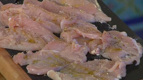 куриные рулетики с оливковой начинкой