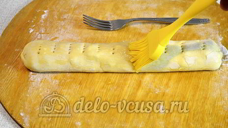 лимонный рулет с начинкой