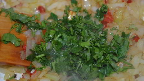 мекленбурские картофельные рулеты со шкварками из бекона