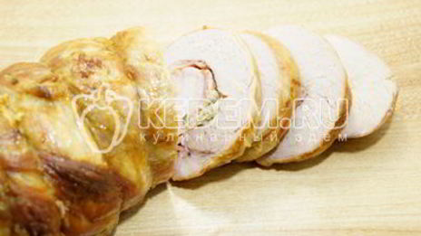 мясной рулет с беконом