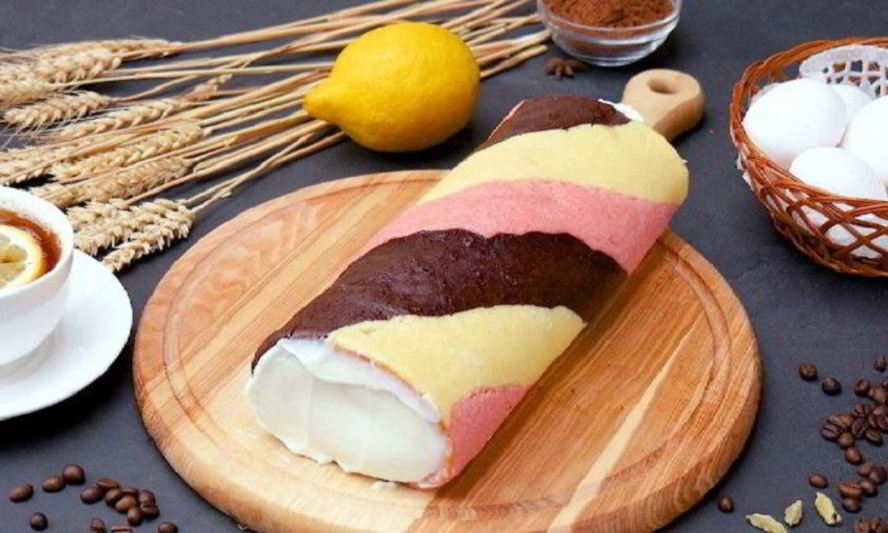 Рецепт неаполитанский рулет