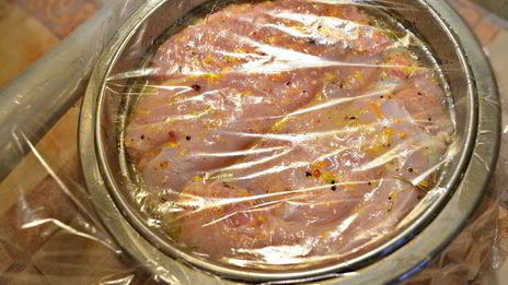 новогодний рулет из индейки