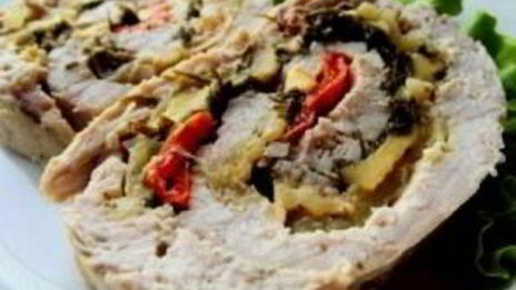 рулет из индейки