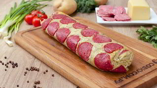 Рулет из картофельного пюре