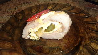 Рулет из свинины в духовке