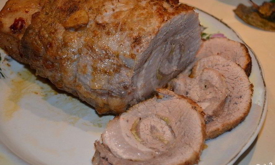 Рецепт рулет из свинины вареный