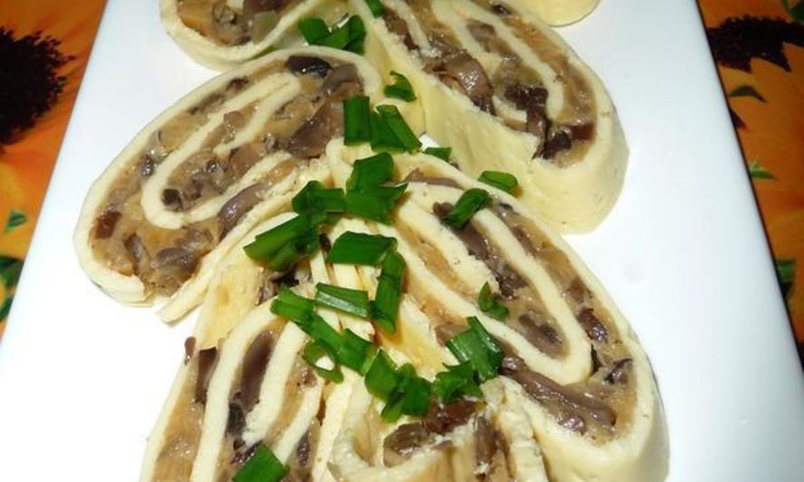 Рецепт рулет-омлет