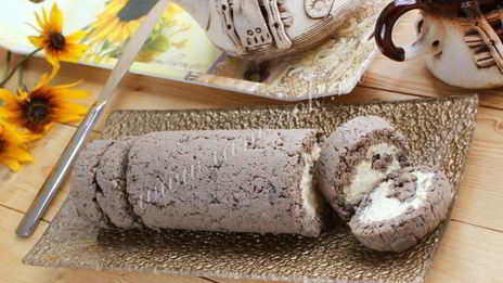 рулет печеночный с маслом