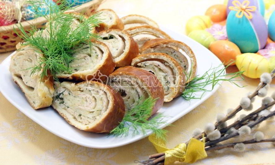 Рецепт рулет с рыбой