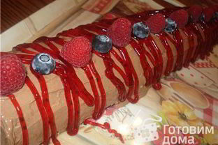 Рулет с ванилином