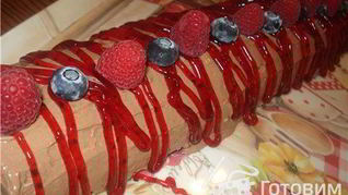 Рулет с ванилином