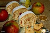 Рулет с яблоками Bolo de Rolo