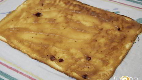 рулет с яблоками bolo de rolo