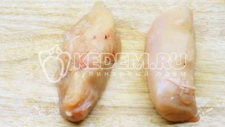 рулетики из грудок куриных