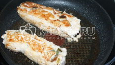 рулетики из грудок куриных