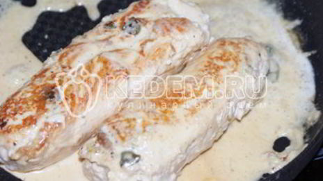 рулетики из грудок куриных