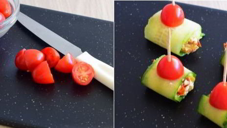 рулетики из огурцов