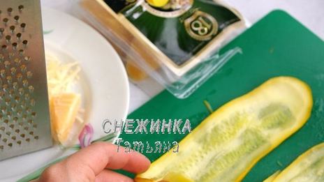 рулетики из цукини с курицей и сыром
