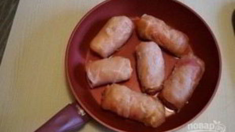 рулетики кордон блю в сливочном соусе