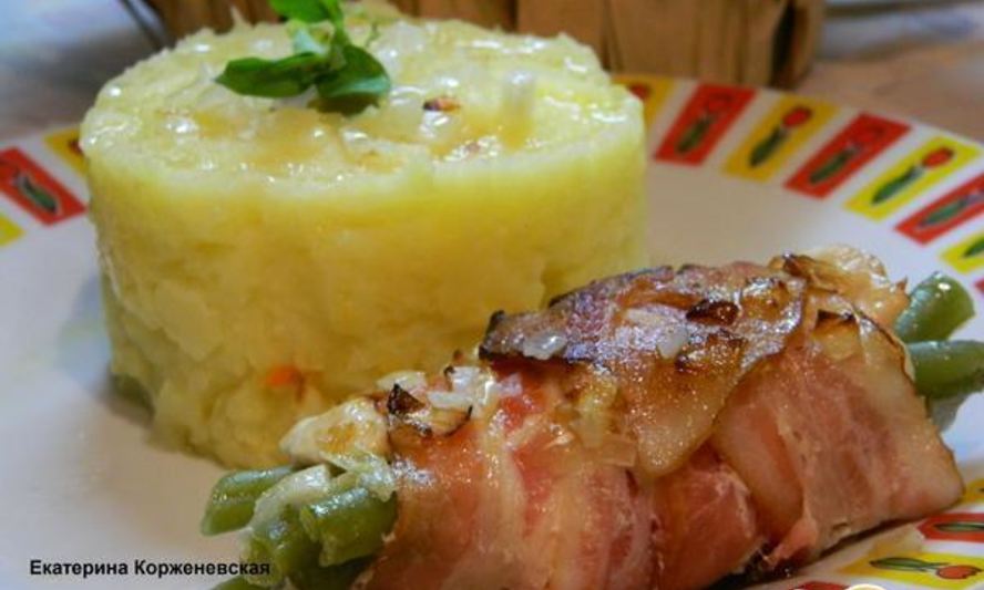 Рецепт рулетики с фасолью