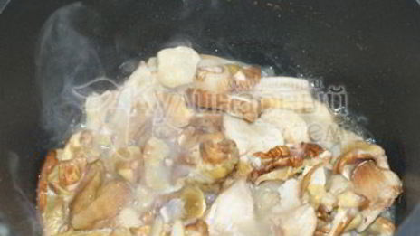 рулетики с грибами