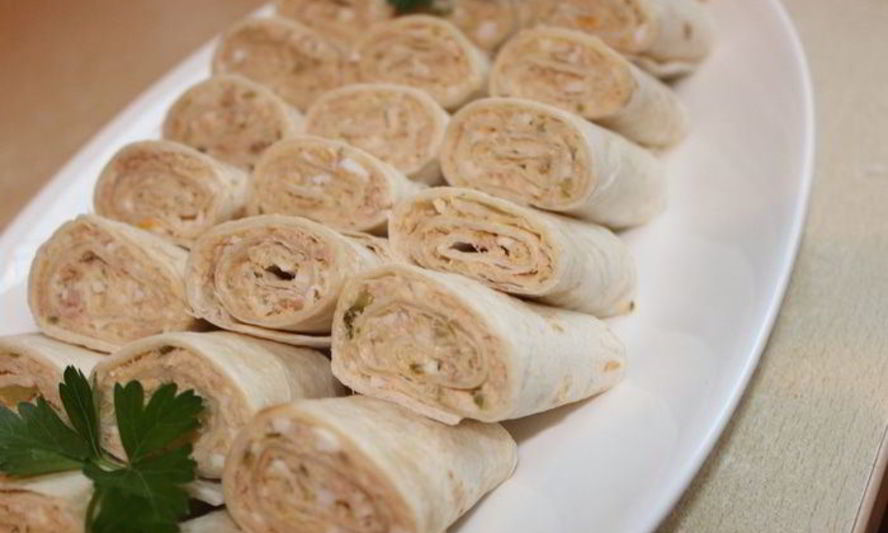 Рецепт рулетики с тунцом