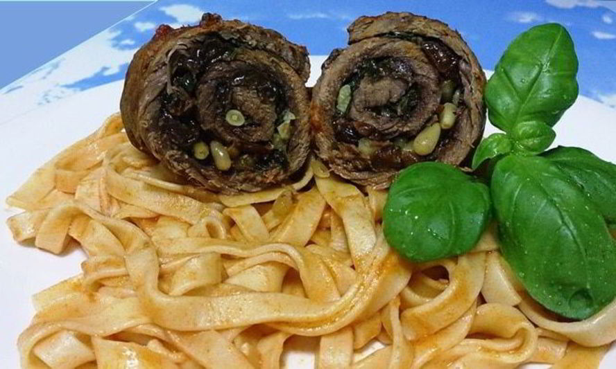 Рецепт рулеты из говядины по-неаполитански