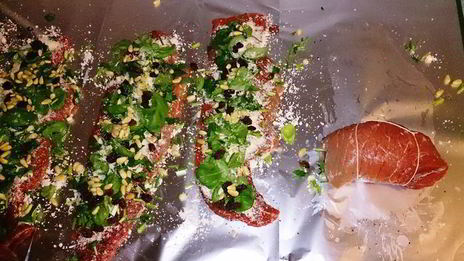 рулеты из говядины по-неаполитански