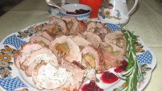 Рулеты из индейки Теплый зимний вечер