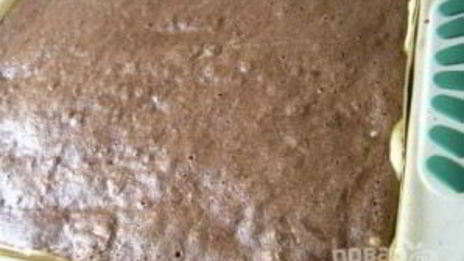 шоколадный рулет с бананом