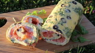 Закусочный рулет Леопардовый