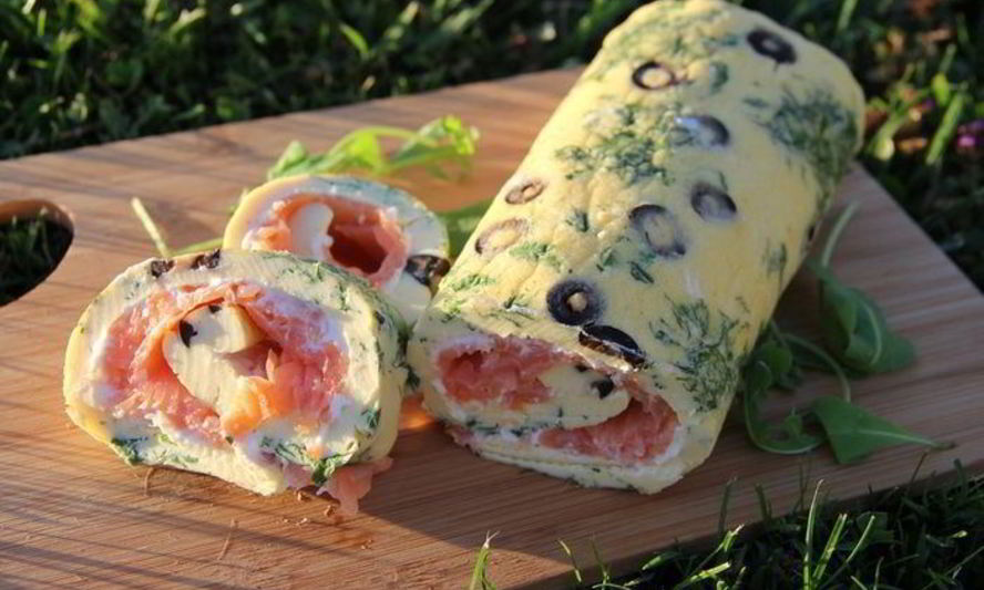 Рецепт закусочный рулет леопардовый