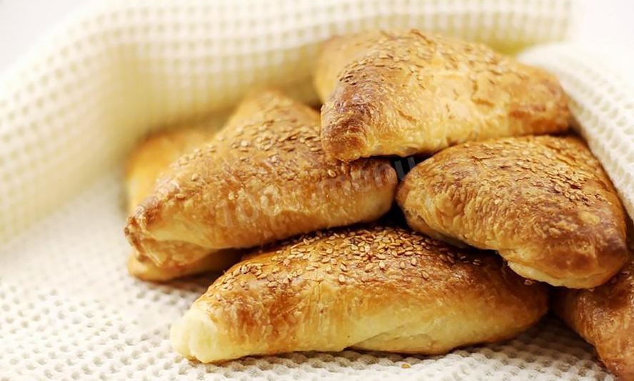 Рецепт самса из слоеного теста с курицей